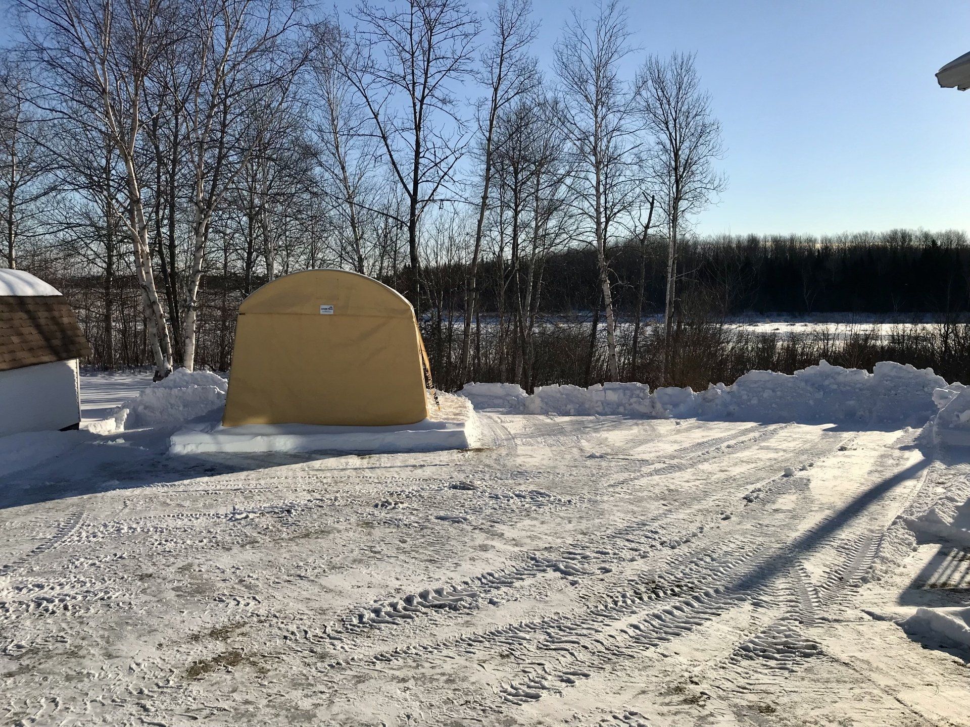 Cover-Tech reviews 12' x 20' portable car shelter