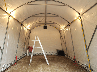 Cover-Tech reviews - replacement cover on fabric building