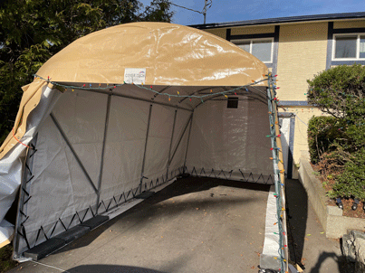 Cover-Tech reviews - replacement cover on fabric building