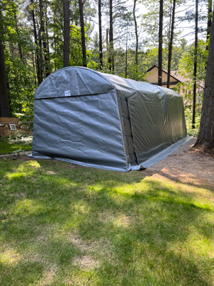 Cover-Tech reviews - replacement cover on fabric building