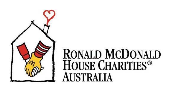 A logo for ronald mcdonald house charities australia
