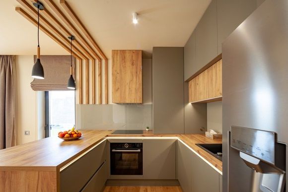 kitchen or impeccably crafted cabinets