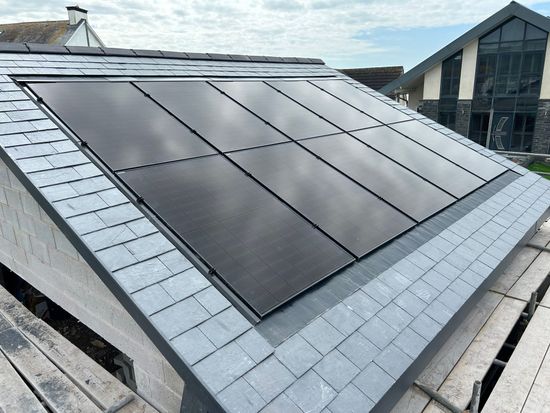 Quality roofing workmanship on a property in Oswestry and Shropshire