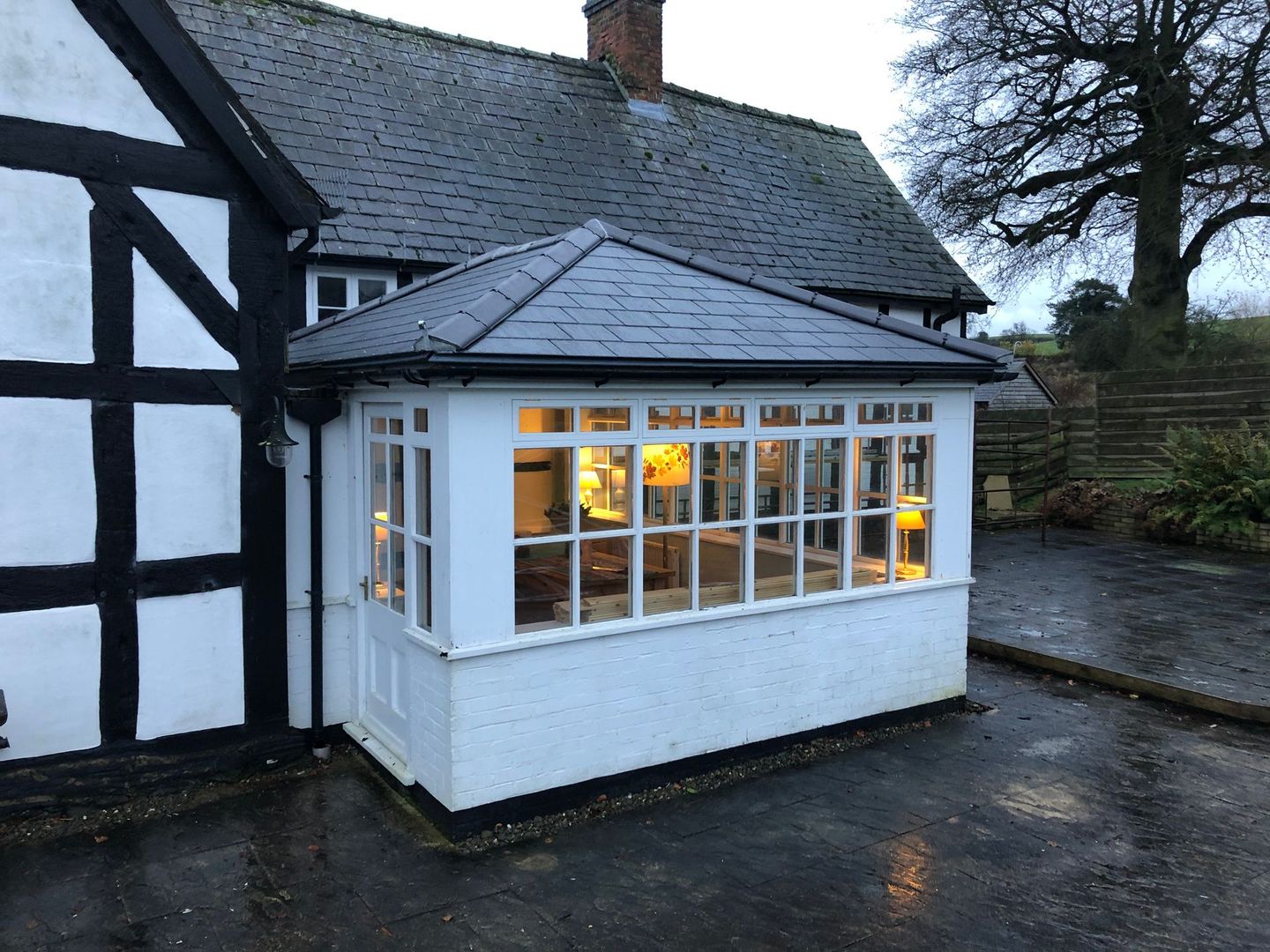 Professional roofer working on a property in Oswestry, Shropshire