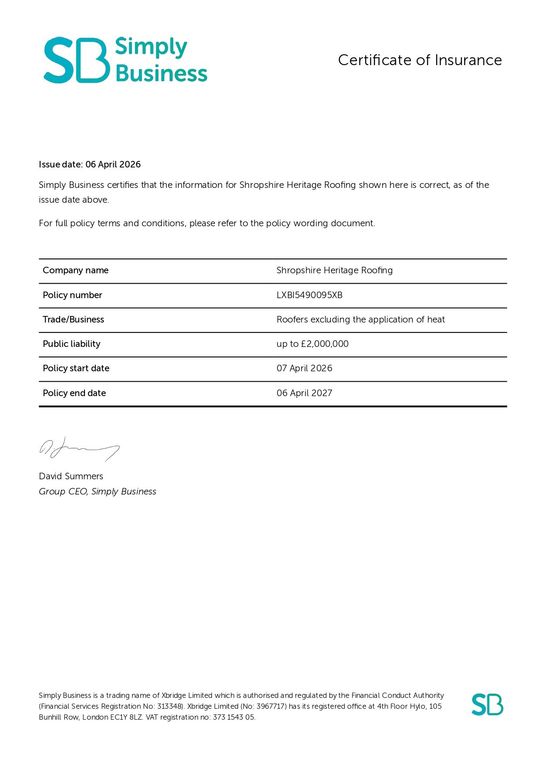 Public Liability page