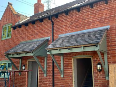 Roofing work completed on a traditional property in Shropshire