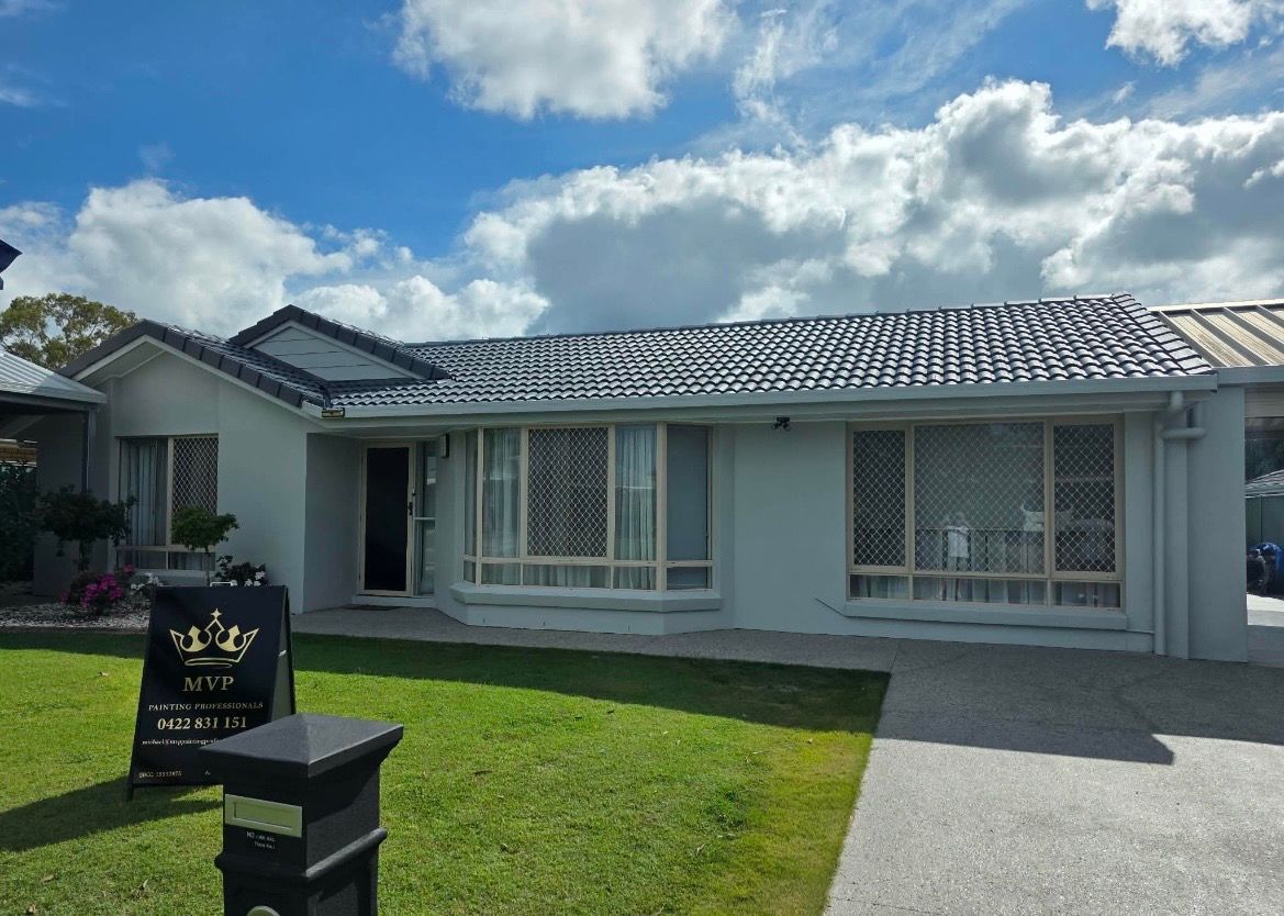 Exterior View of a House With a Grey Roof — MVP Painting Professionals in Sunshine Coast, QLD