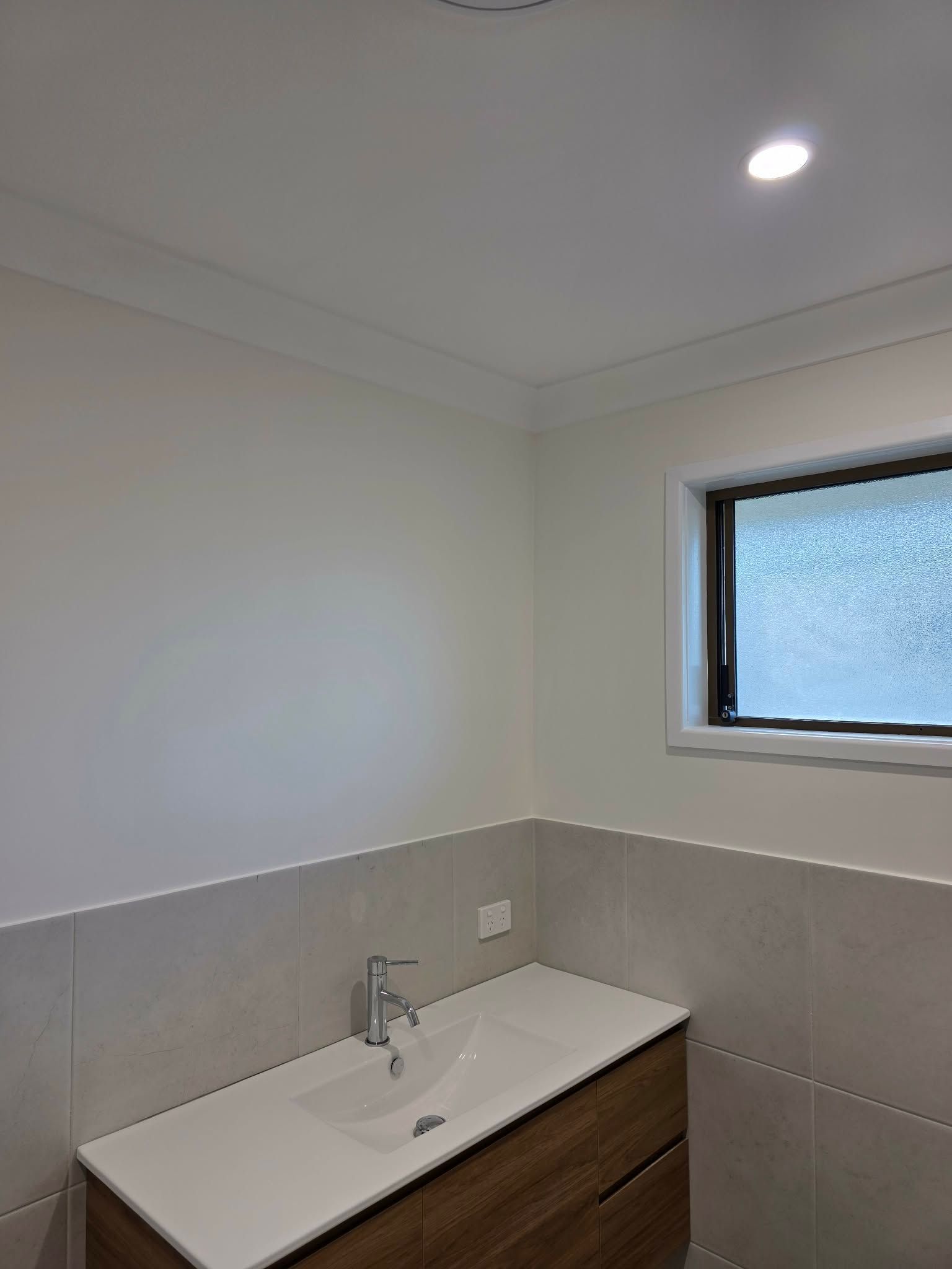 Bathroom with Sink and Window — MVP Painting Professionals in Sippy Downs, QLD