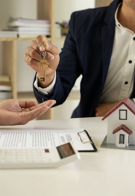 Property managers working