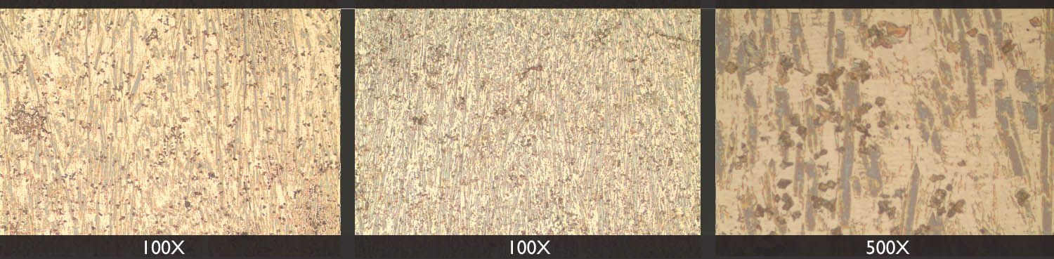 SA-MCC Premium Multiple Complex Carbide Overlay Plate Microstructure
