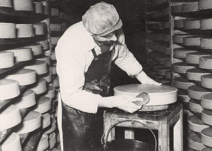Photo historique contrôle du fromage