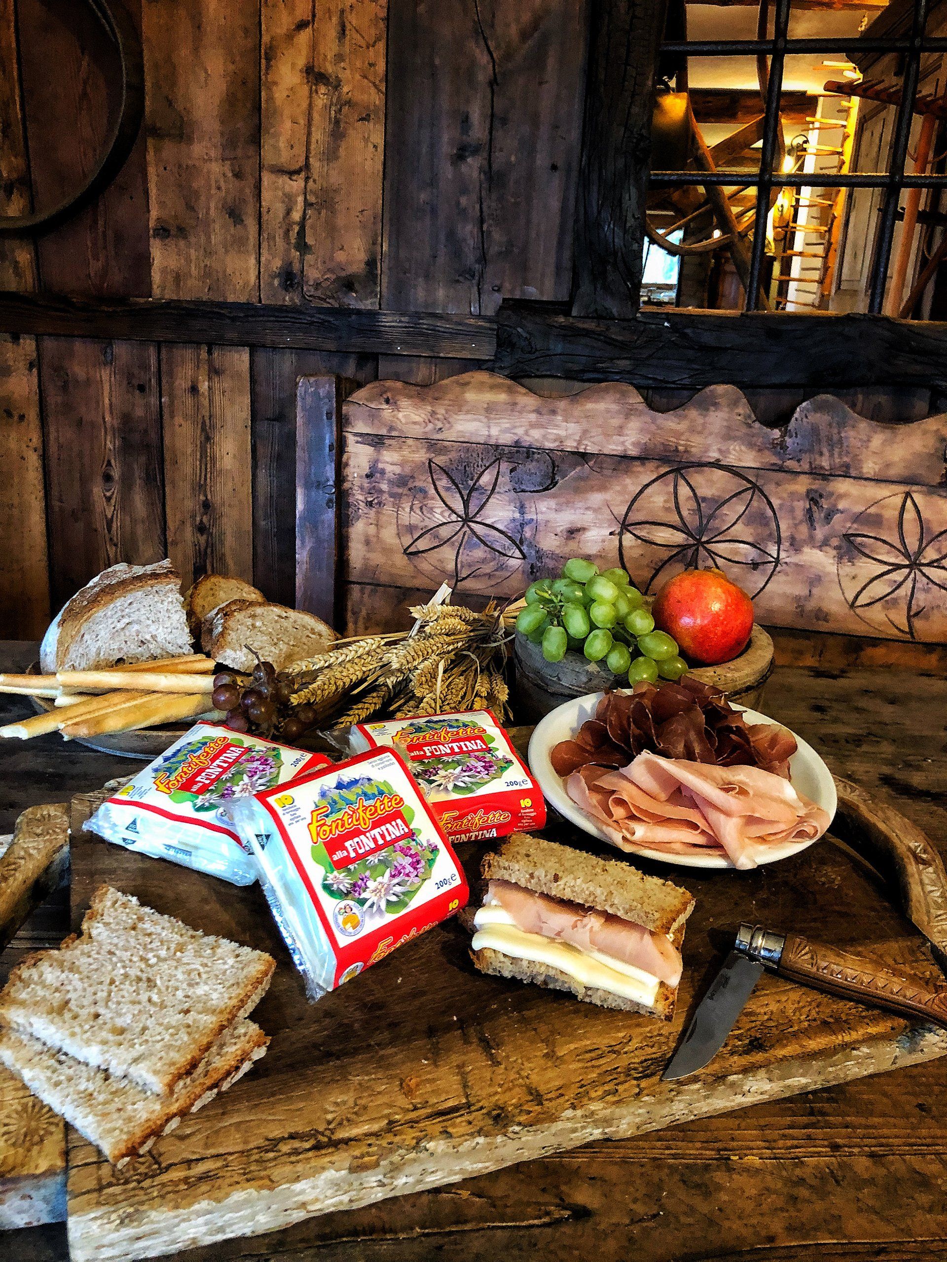 fette di Fontina
