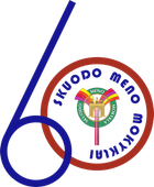 Skuodo meno mokyklos 60 metų jubiliejaus logotipas