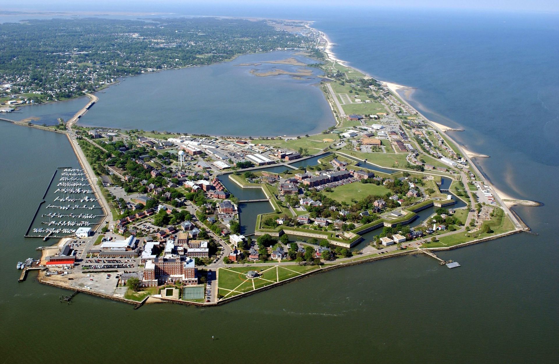 fort monroe historic hampton va