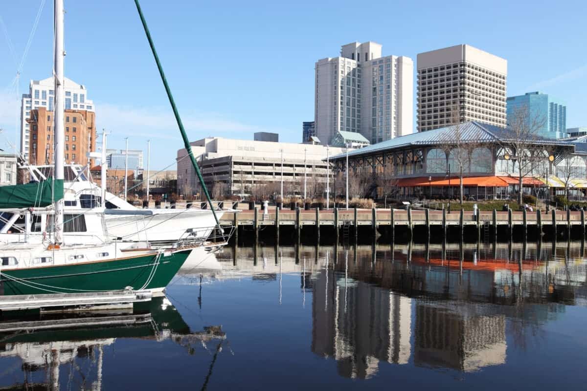 waterside waterfront in norfolk va