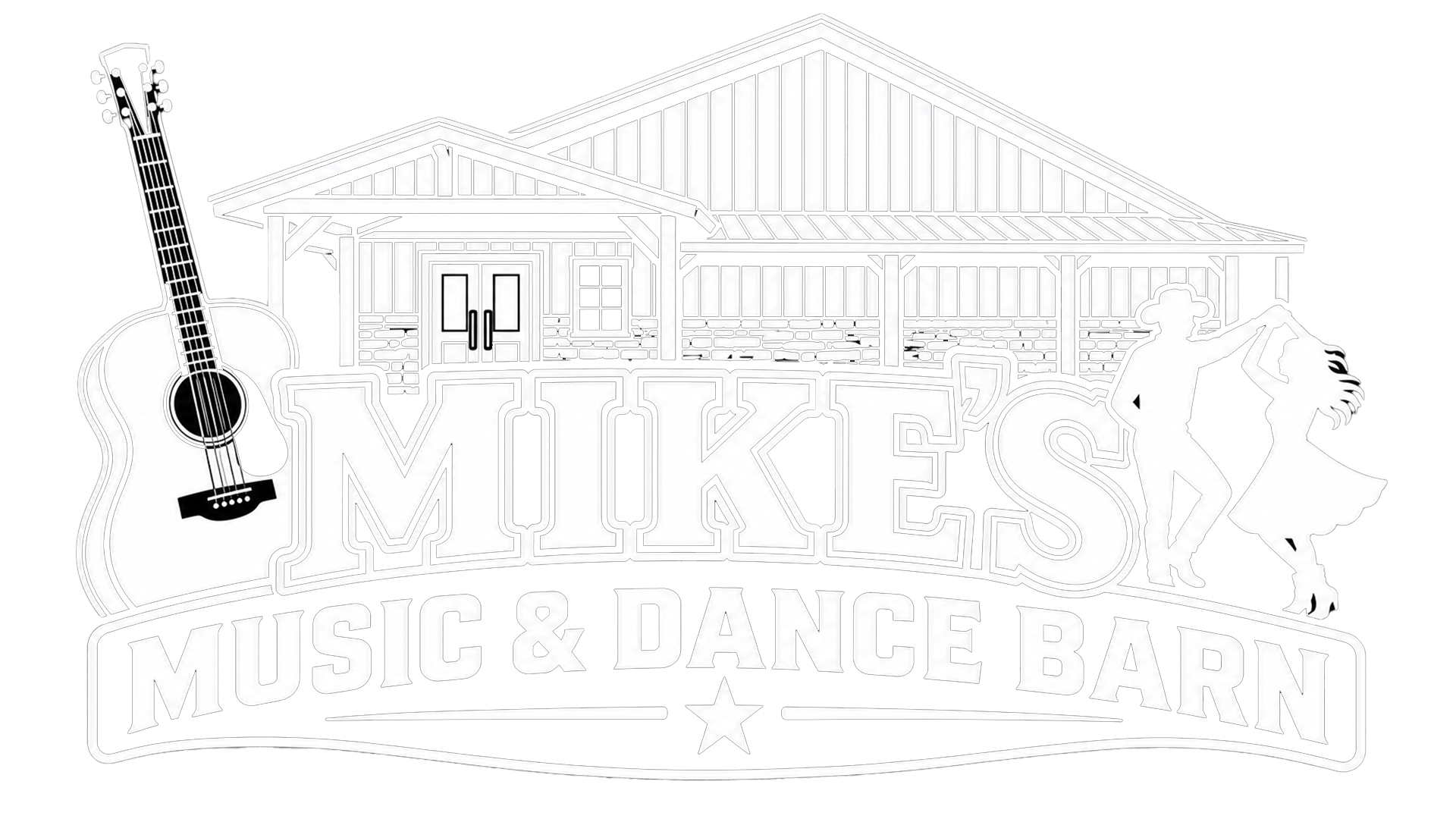 Mike's Music & Dance Barn Logo