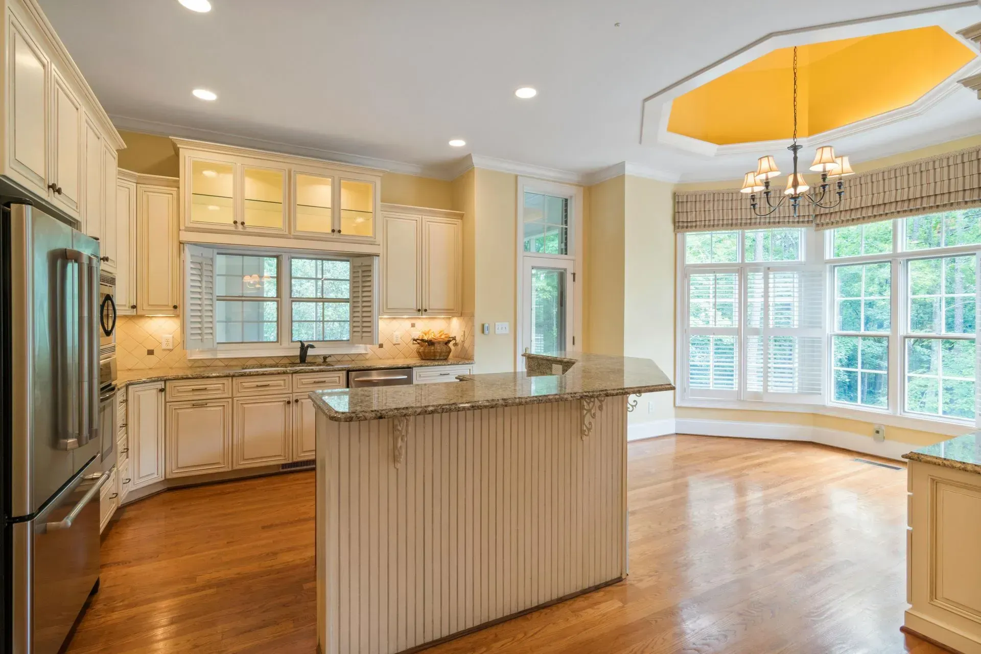 Remodeling Contractor Working on a Kitchen Renovation in St. Petersburg