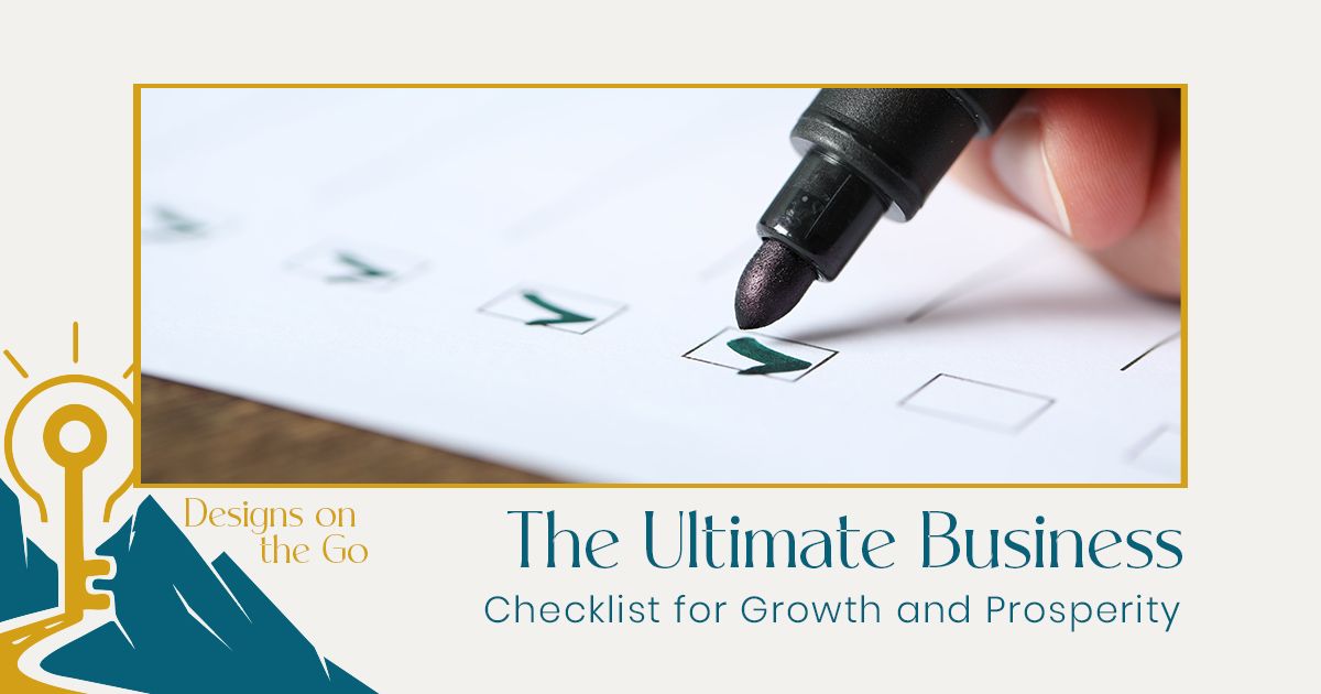 The Ultimate Business Checklist for Growth and Prosperity – Business Strategy & Consulting blog post