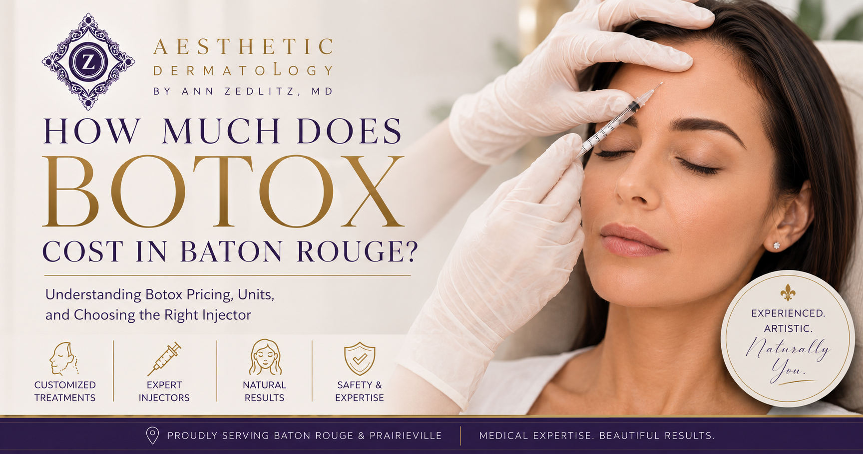 Understanding Botox pricing and units with Z Aesthetic Dermatology in Baton Rouge and Prairieville