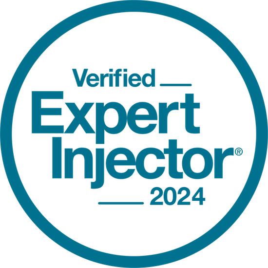 Seal verifying Z Dermatology as an expert Botox and Filler Injector in Baton Rouge and Prairieville, LA in 2024.