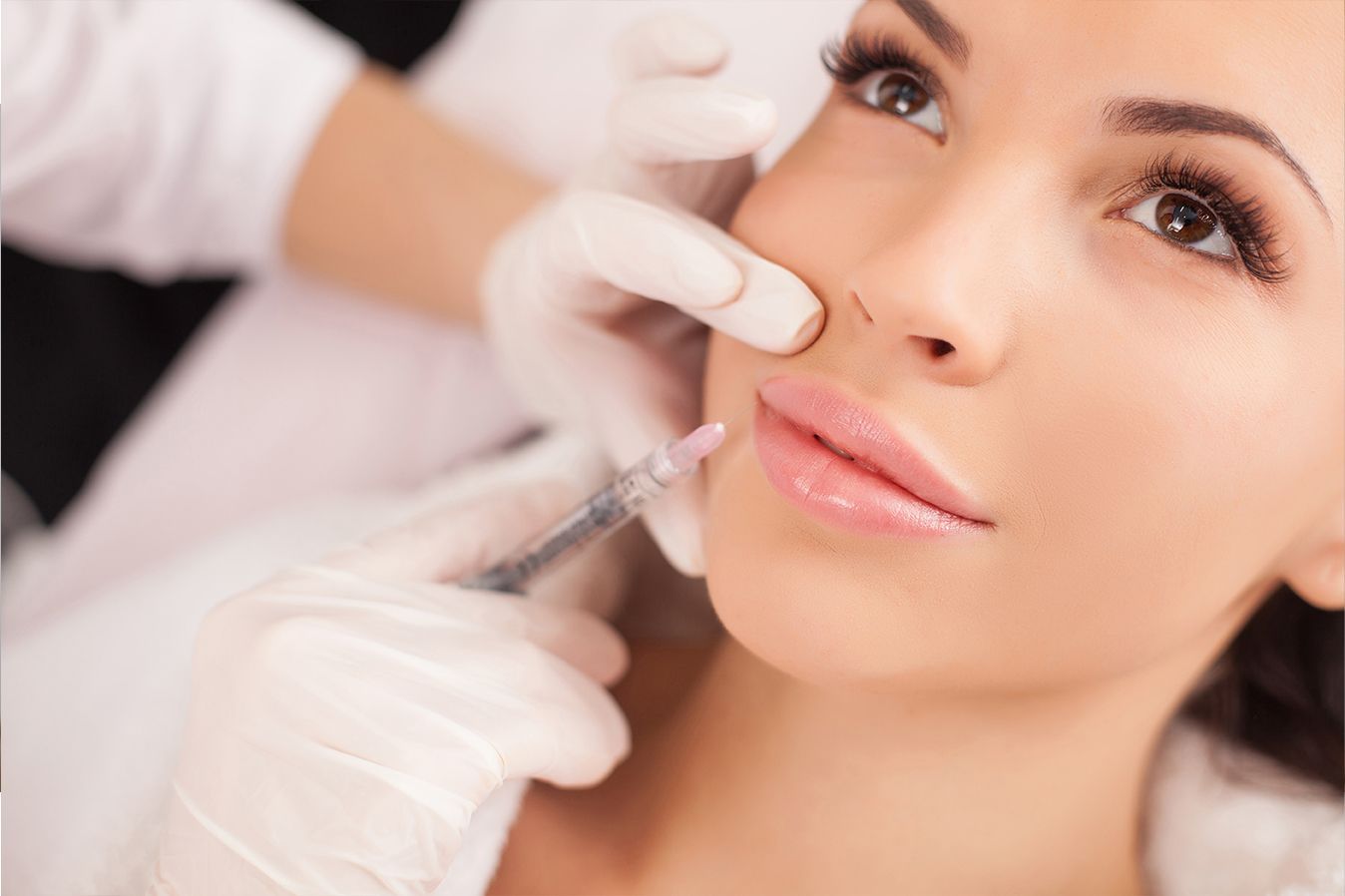 Lip flip treatment with Neuromodulators for gummy smile correction in Baton Rouge and Prairieville LA at Z Aesthetic Dermatology