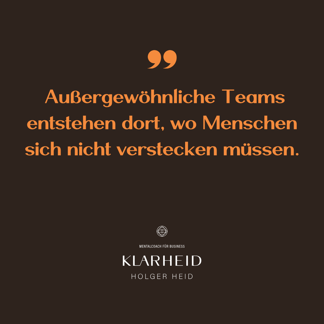 Vertrauen als Basis guter Teamarbeit