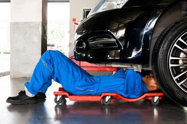 Mechanic under the hood