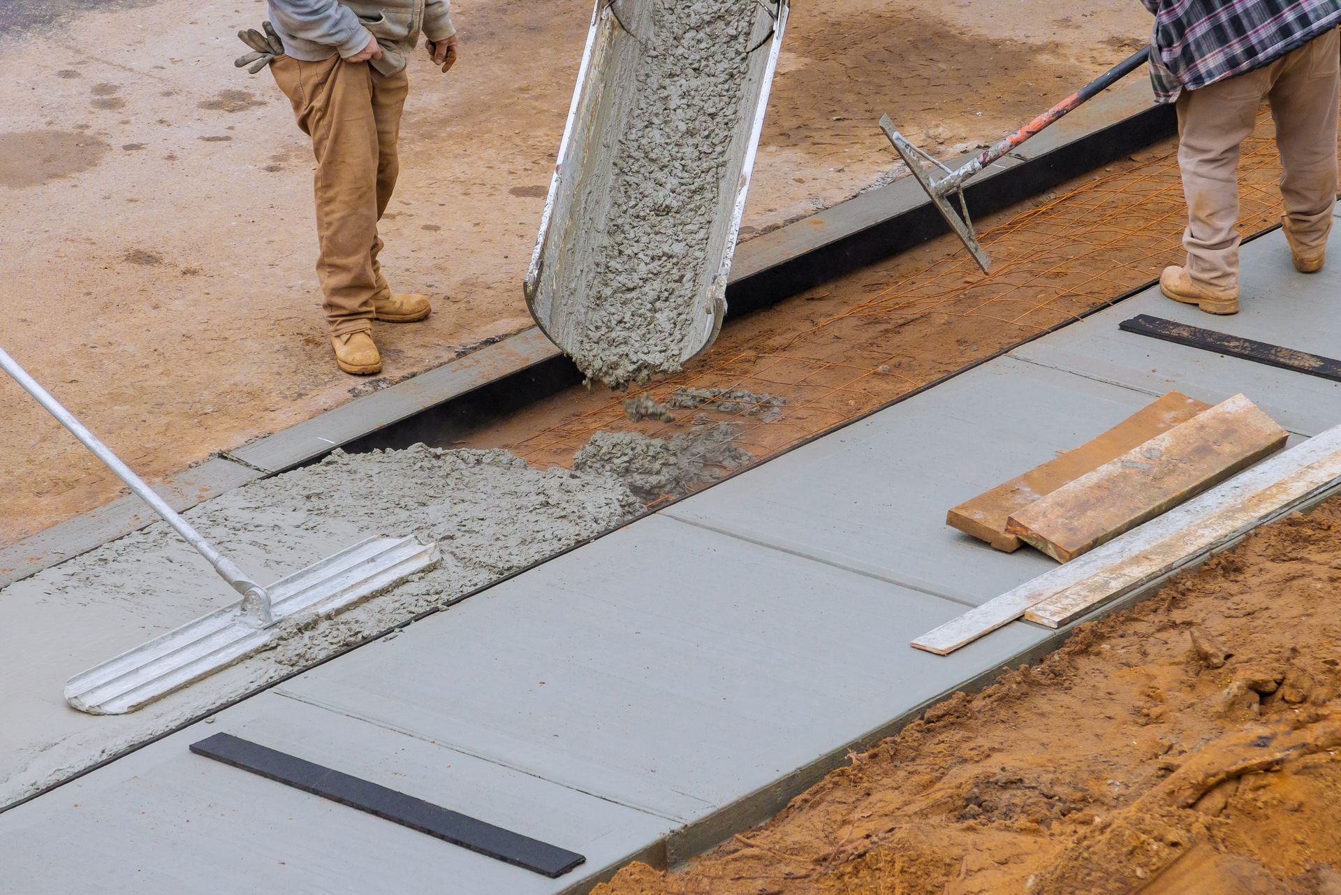 For concrete services in Anderson, SC - Call JRT Concrete