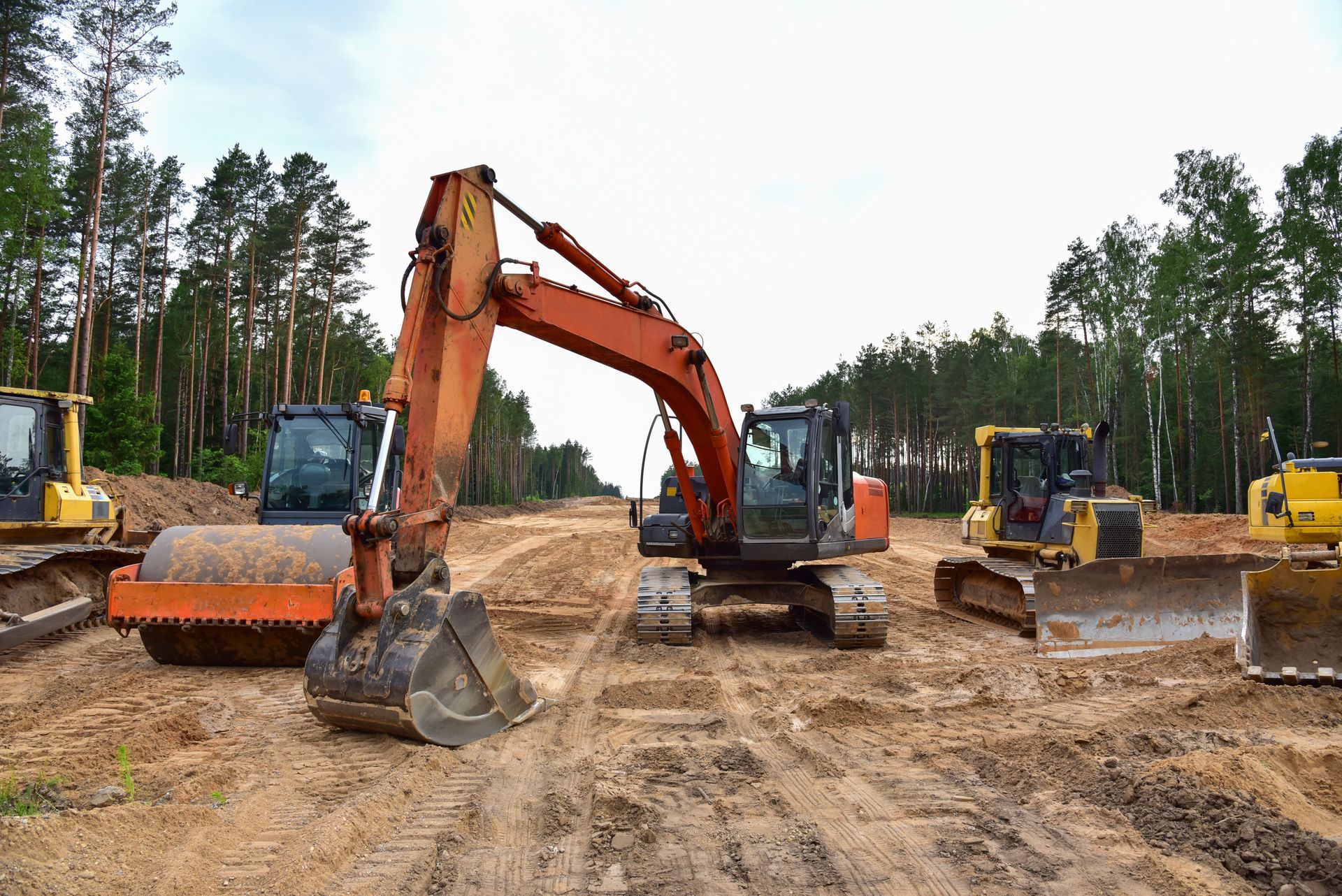 For grading services in Anderson, SC - Call JRT Concrete