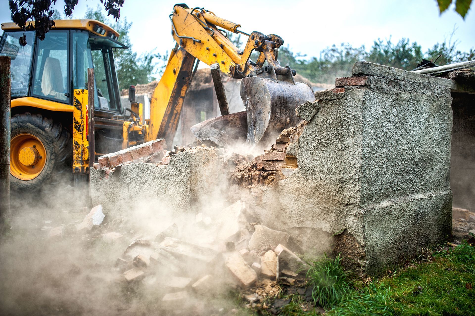 For demolition in Anderson, SC - Call JRT Concrete
