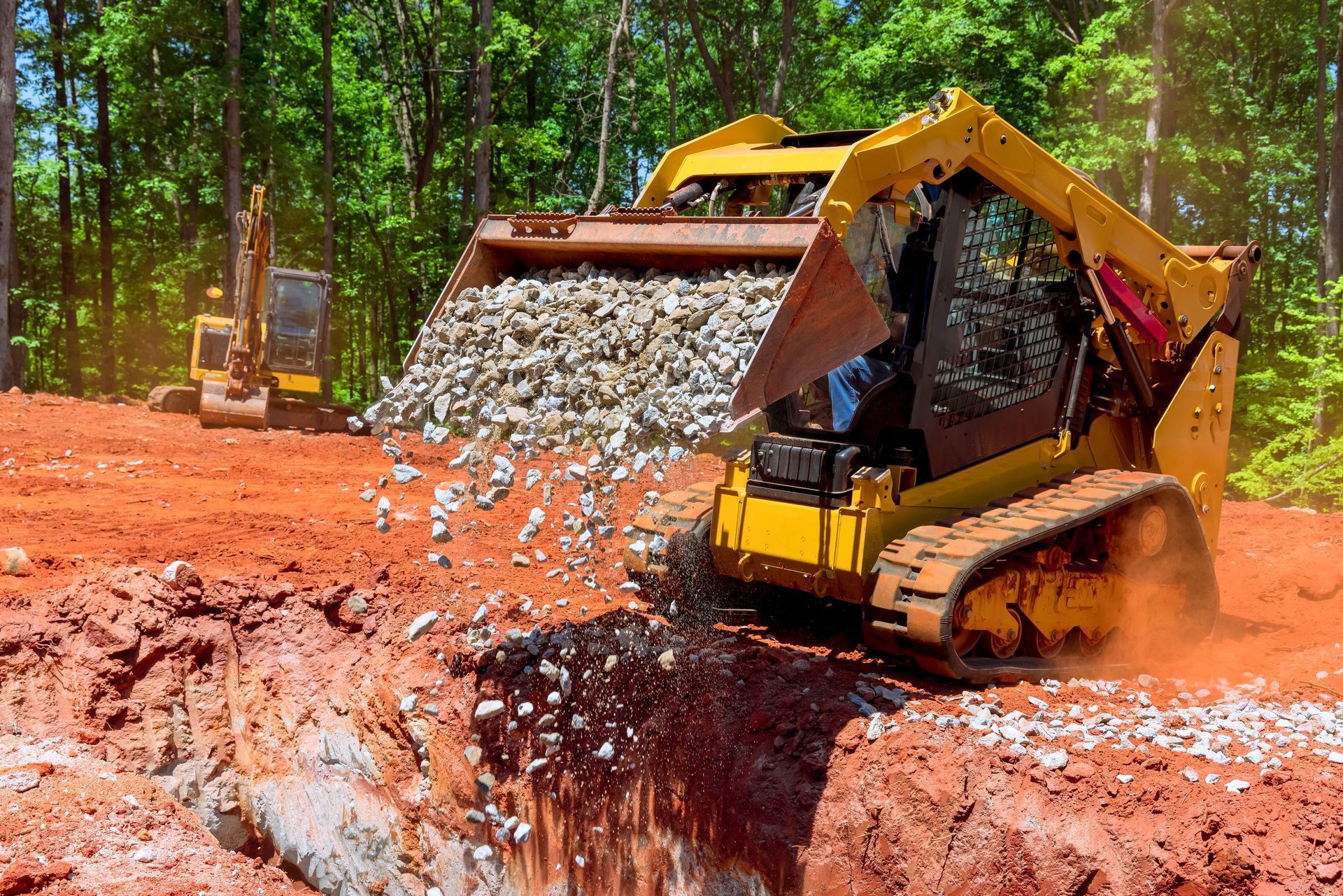 For Bobcat work in Anderson SC - Call JRT Concrete