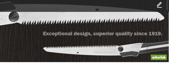A Picture Of A Saw That Says Exceptional Design Superior Quality Since 1919 — Tree Arrangements in Stratford, QLD