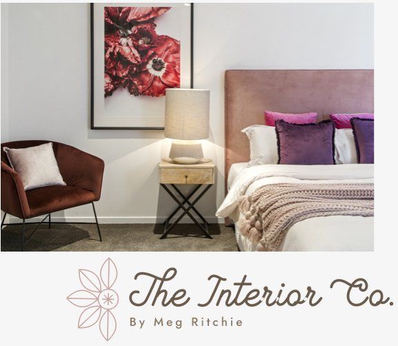 velvet chair with bed and velvet cushions