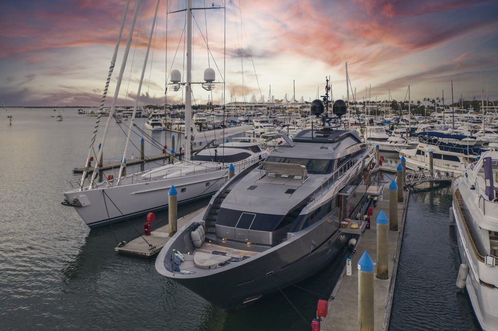 yacht styling on an expensive yacht
