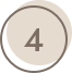 The number four is in a circle on a white background.