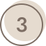 The number three is in a circle on a white background.