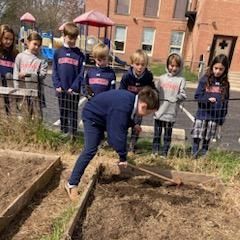 Gardening with Mrs. Hurley