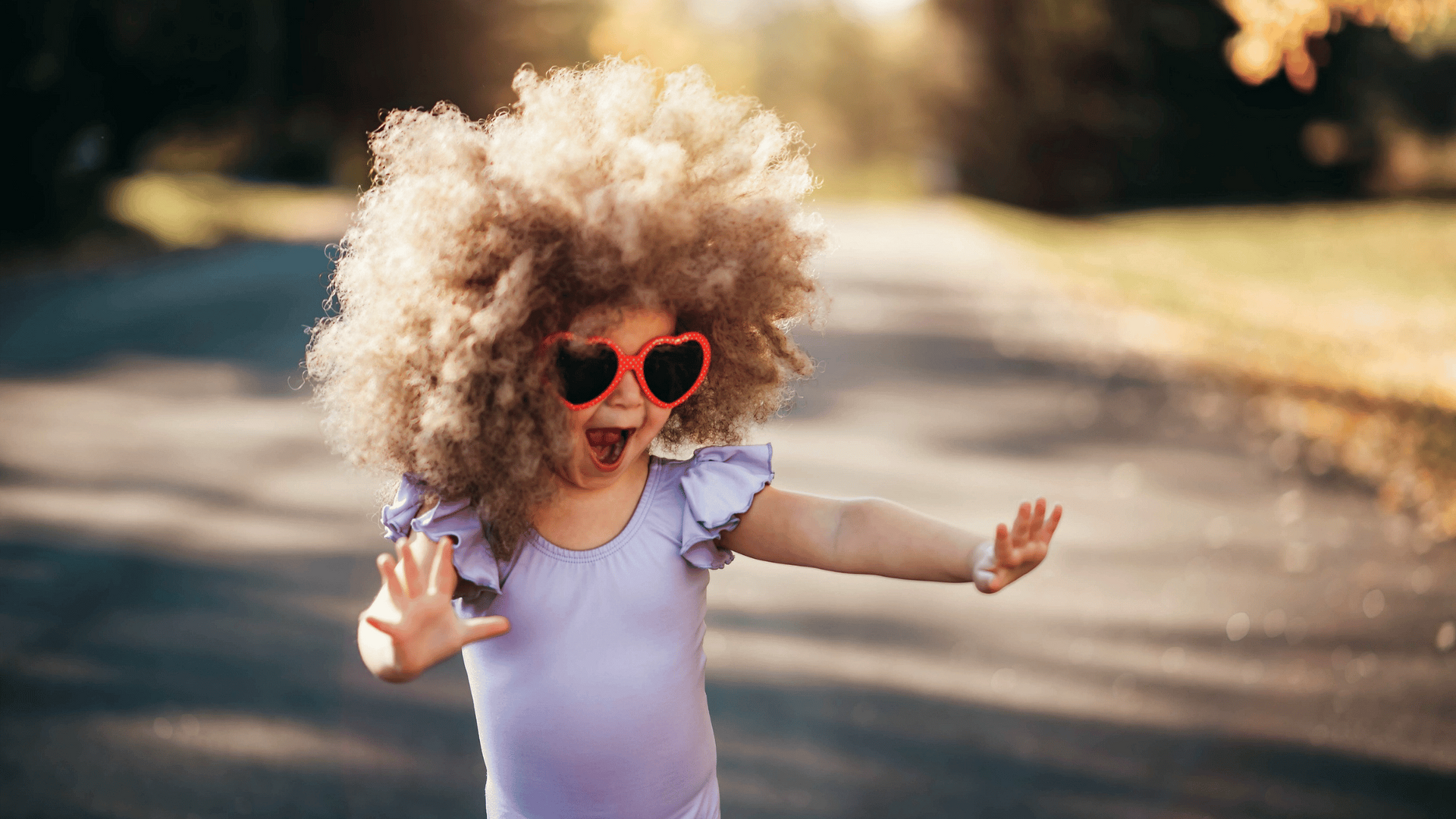 Children and sunglasses