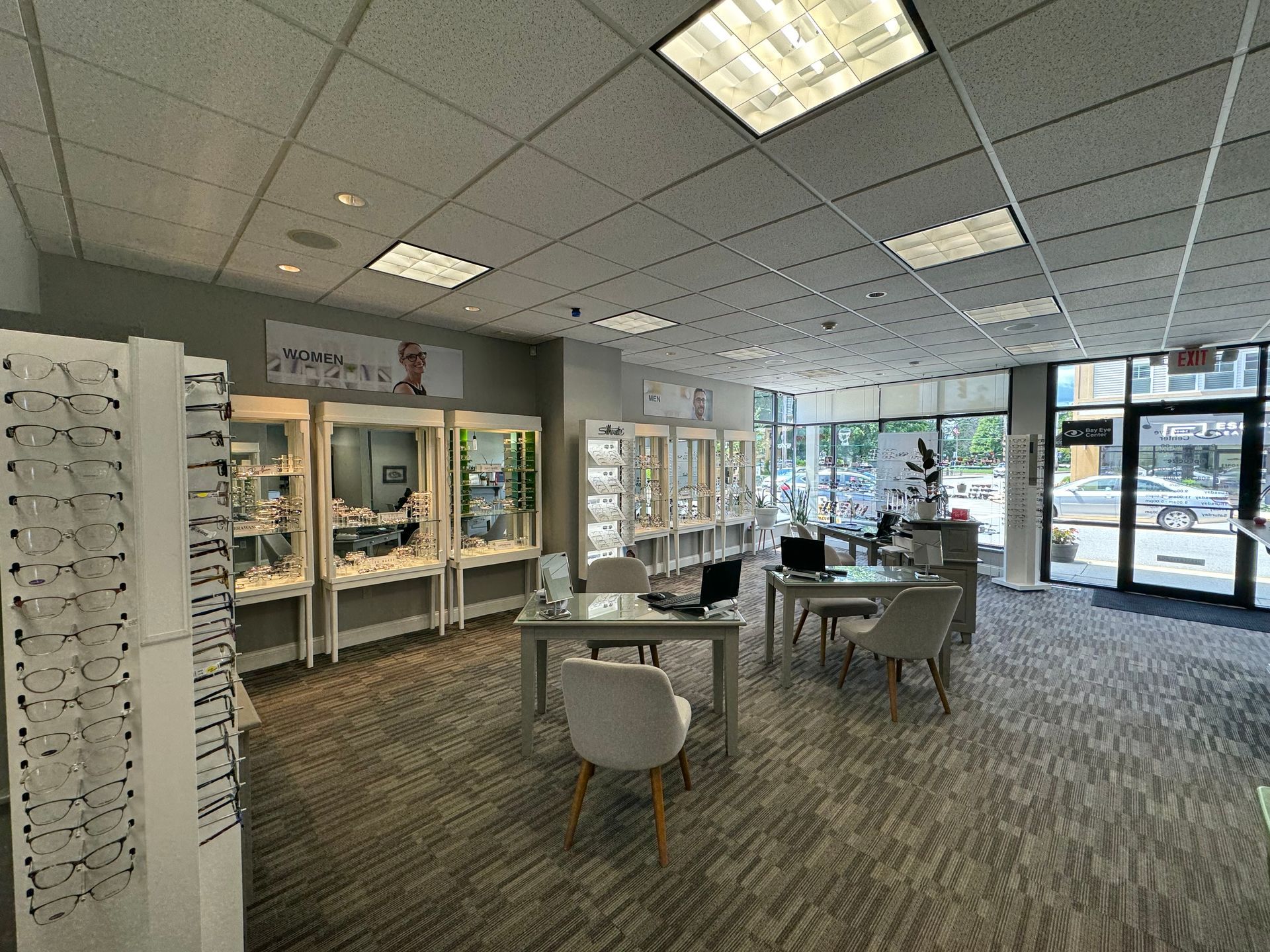 Bay Eye Center in Mansfield optical shop