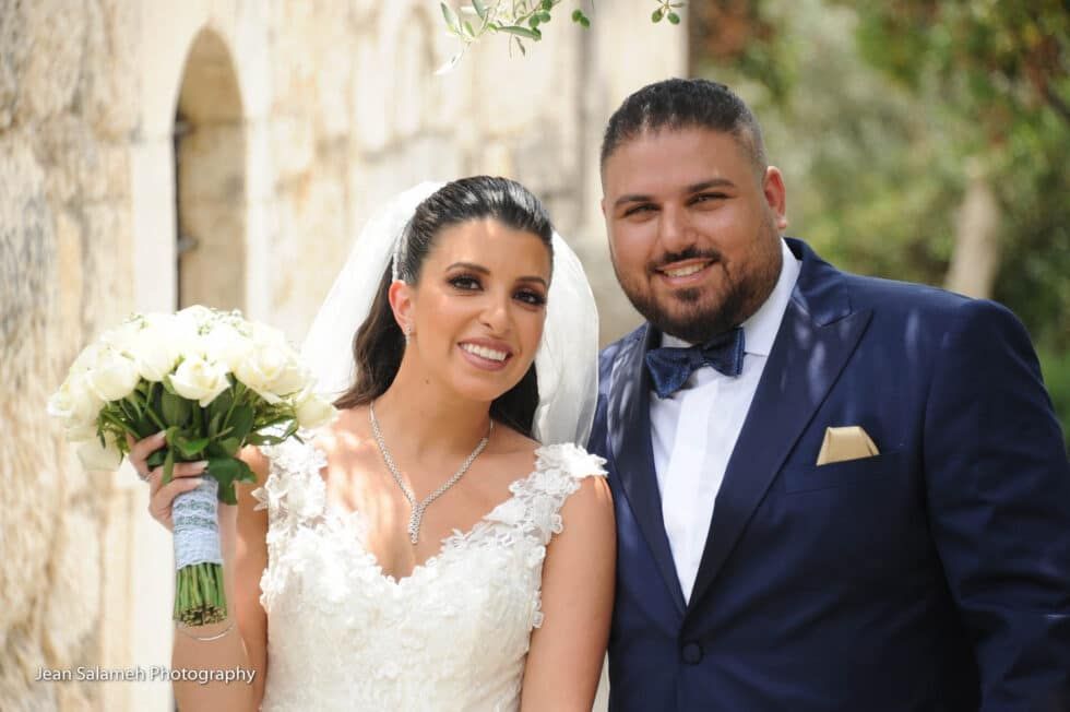 Dr. Rached on her wedding