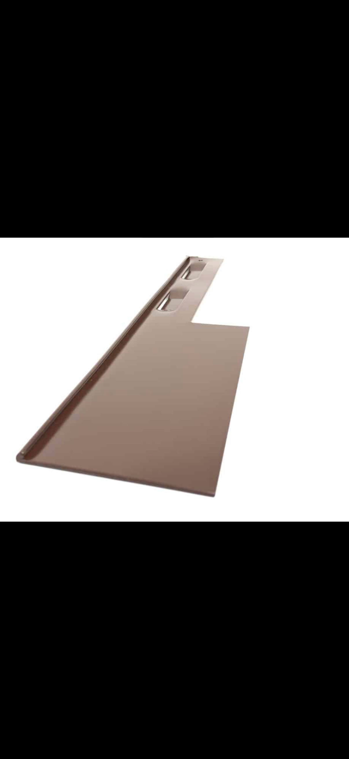 Black & Brown Metal Edging 10ft