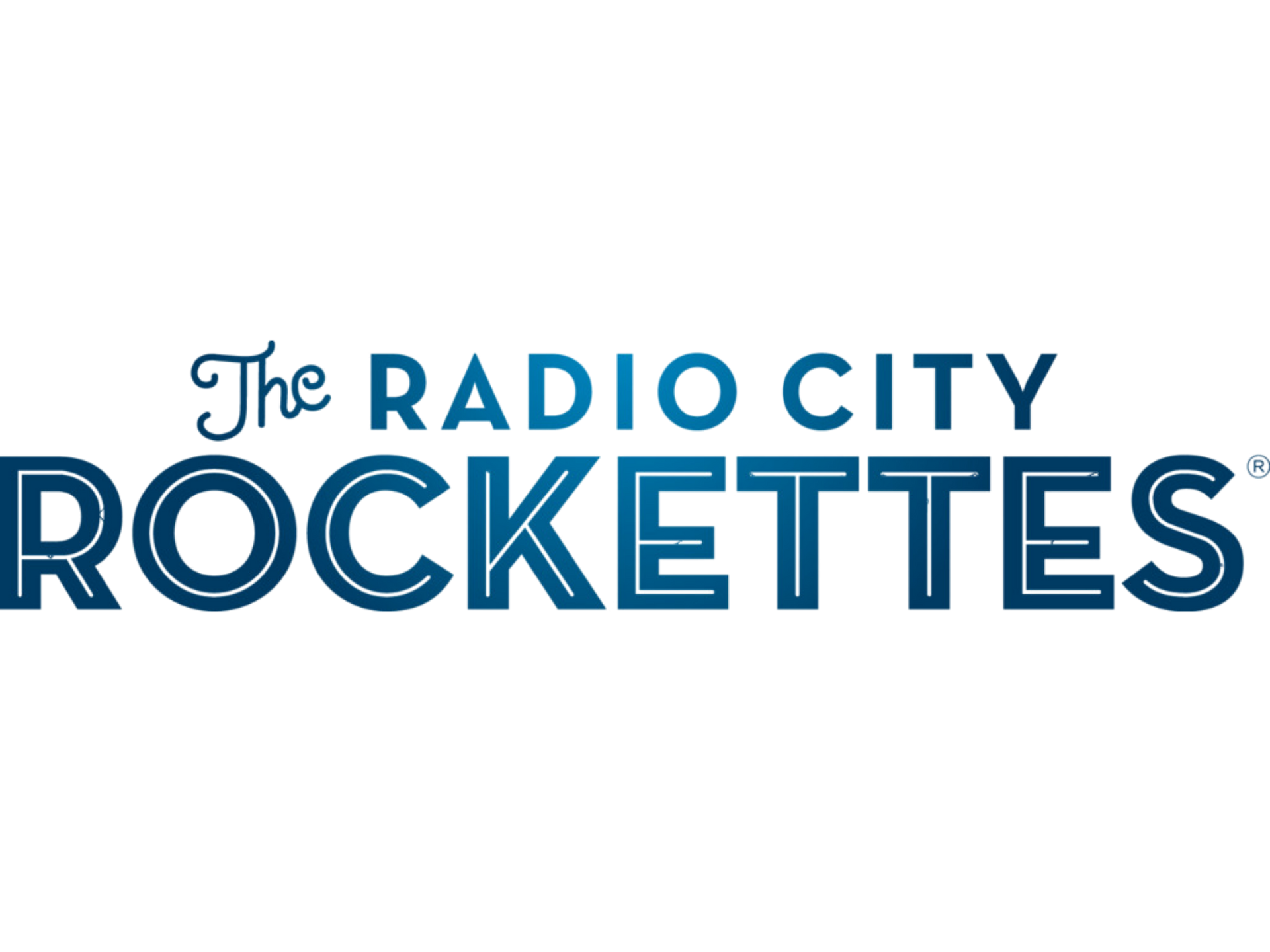 Logo for the organization, Radio City Rockets