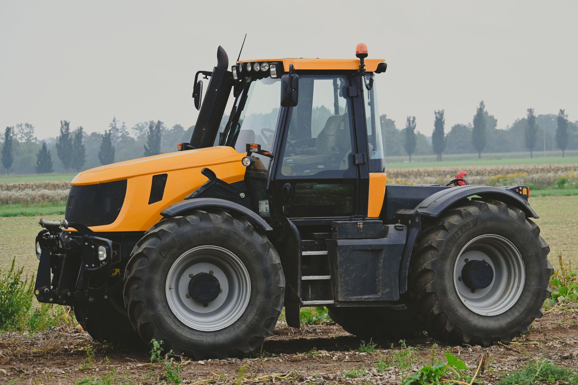 Diesel tractor working a paddock, eligible for fuel tax credits