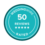 Wedding Wire Rated 50 Reviews