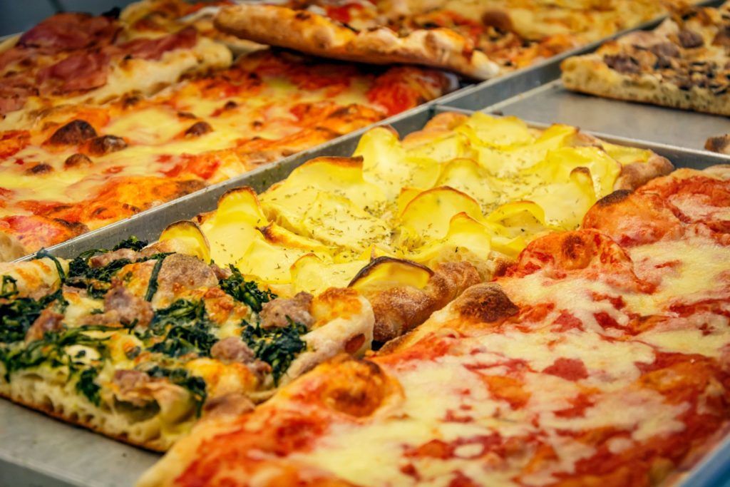 pizza romana in teglia