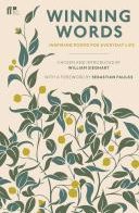 Book Title "Winning Words: Inspiring Poems For Everyday Life"  by William Sieghart. Cover shows  a floral design.