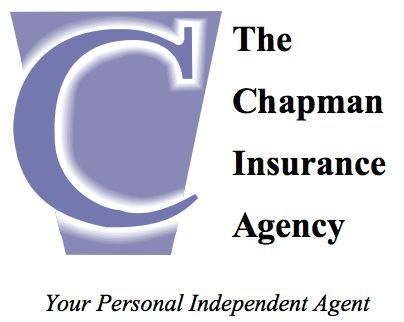 A logo for the chapman insurance agency your personal independent agent