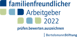 A logo for a company called familienfreundlicher arbeitgeber 2022