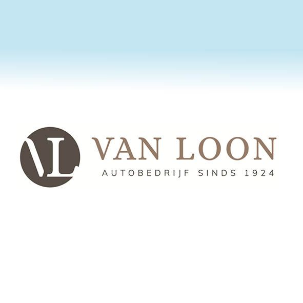 Logo for Van Loon autobedrijf since 1924,