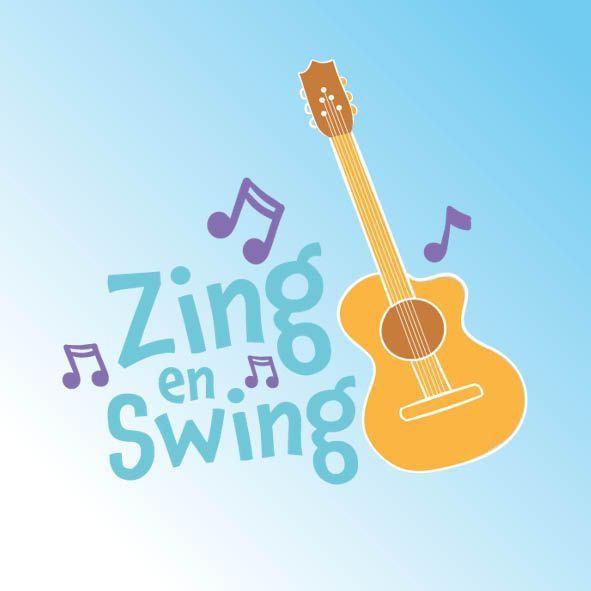 Logo voor Zing en Swing
